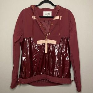 Plum + Light Pink Weatherproof Jacket Pullover